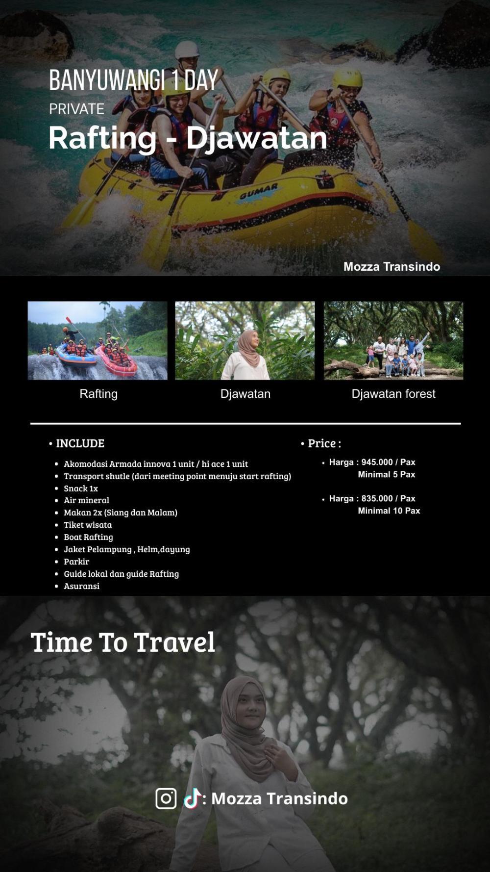 Poster Rafting - Djawatan